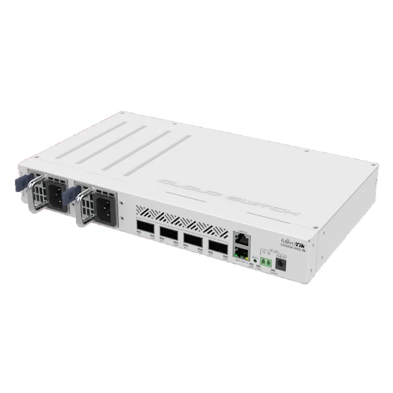 MikroTik CRS504-4XQ-IN compact 100G switch